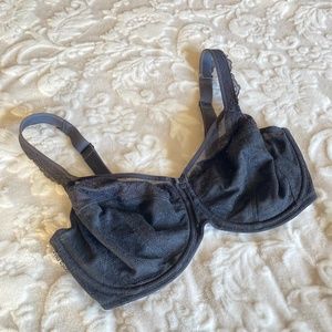 Rosa Faia Black Lace Bra